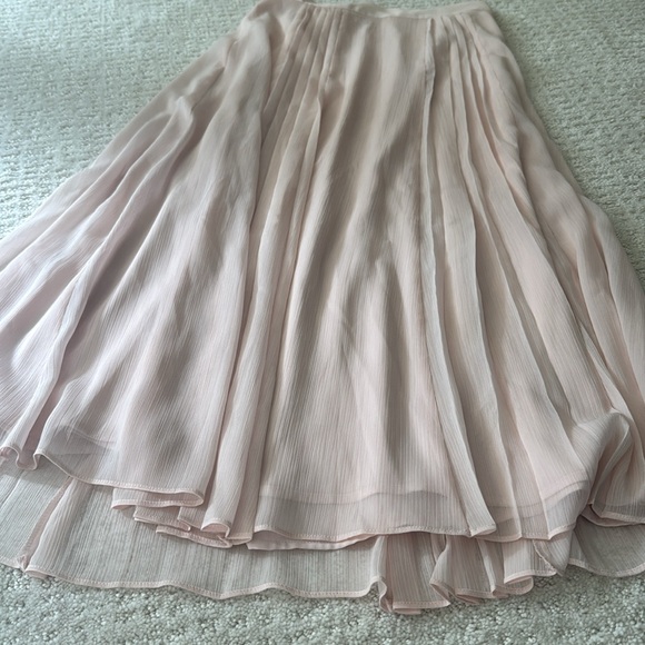 Pink Aritzia pleated skirt, little moon size 2 - Picture 2 of 5